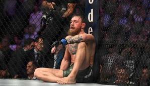 Geschlagener Champion: Conor McGregor bei seiner Niederlage gegen Khabib Nurmagomedov im Oktober 2018.