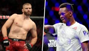 Jan Blachowicz und Israel Adesanya kämpfen heute um den Halbschwergewichtstitel.