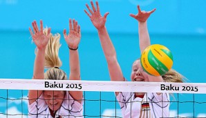 Die deutschen Volleyball-Damen waren auch in Baku am Start