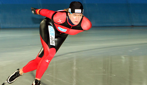 Ihr erstes Olympia-Gold holte Claudia Pechstein 1994 in Lillehammer über 5000 Meter