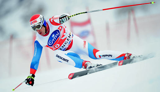 Tobias Grünfelder feierte beim Super-G in Lake Louise seinen ersten Weltcup-Sieg