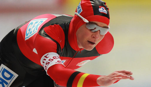 Claudia Pechstein holte bei ihrem Comeback in Inzell die Bronzemedaille über 5000 Meter