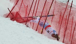 Klaus Kröll verletzte sich im März 2013 bei einem Sturz