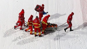 Nicholas Fairall stürzte in der Qualifikation zum Springen in Bischofshofen schwer