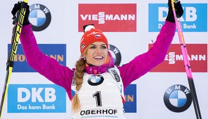 Gabriela Koukalova hat die Führung im Gesamtweltcup übernommen