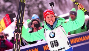 Laura Dahlmeier bleibt trotz des Verlustes des Gelben Trikots gelassen