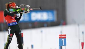 Laura Dahlmeier Zweite im Sprint von Antholz