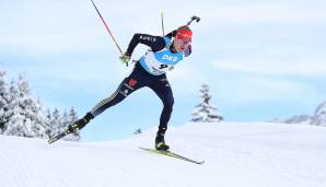 Johannes Kühn gewann den Sprint in Hochfilzen.