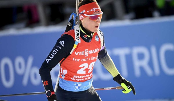 Denise Herrmann-Wick gewann den Sprint in Hochfilzen.