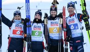 Die Biathleten aus Norwegen dominieren die Staffel-Wettbewerbe in dieser Weltcupsaison.