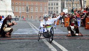 Alex Zanardi gewann Gold nach Schlussspurt