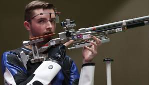 Der US-amerikanische Sportschütze William Shaner hat mit olympischem Rekord die Goldmedaille mit dem Luftgewehr gewonnen.