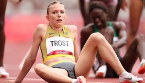 Leichtathletin Katharina Trost hat bei den Olympischen Spielen in Tokio den Einzug ins Finale über 800 m klar verpasst.