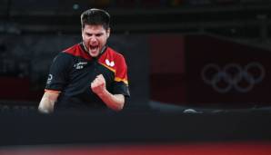 Unser Tischtennis-Star Dimitrij Ovtcharov jubelt auch!