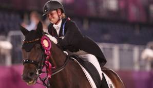 Auf dem Pferd sind die Deutschen einfach Weltspitze! Jessica von Bredow-Werndl holt auf TSF Dalera Gold in der Dressur, Isabell Werth gewinnt Silber.