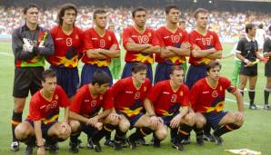 PEP GUARDIOLA (2.v.l., vordere Reihe) - 1992 mit Spanien: Was für ein Jahr! Im Mai gewann Guardiola mit dem FC Barcelona den Europapokal der Landesmeister, im August olympisches Gold. Im Finale gegen Polen (3:2) legte er per Freistoß das 1:1 auf.