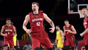 Die deutschen Basketballer stehen im Viertelfinale.