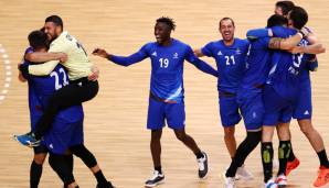 Frankreichs Handballer haben zum dritten Mal olympisches Gold gewonnen.
