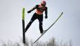 DSV-Athlet Karl Geiger ist aktuell im Skispringen Erster im Gesamtweltcup. Damit ist er auch bei Olympia einer der Favoriten auf den Sieg.