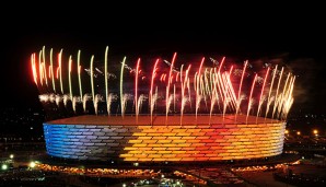 Spektakulär wurden die Spiele in Aserbaidschans Hauptstadt eröffnet