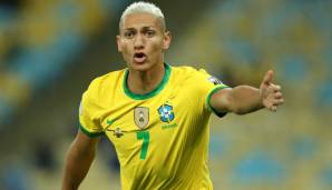 Richarlison läuft bei Olympia für Brasilien auf.