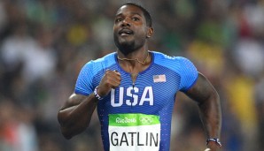 Justin Gatlin ist im Halbfinale über 200 m gescheitert