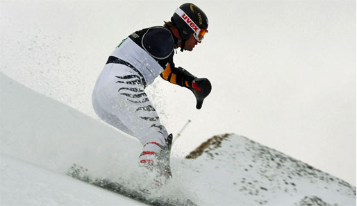 Gerd Schönfelder fuhr auch im Super-G der Konkurrenz davon