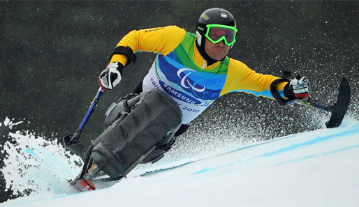 Martin Braxenthaler holte im Super-G die Silbermedaille