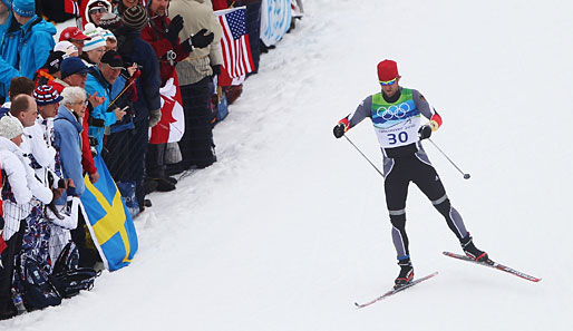 Über 15 km klassisch belegte Axel Teichmann nur den 44. Platz