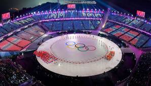 Vor 35.000 Zuschauern wurden in Pyeongchang die 23. Olympischen Winterspiele erwartet. Das Olympiastadion wurde eigens für die Feierlichkeiten der Spiele und der Paralympics errichtet.