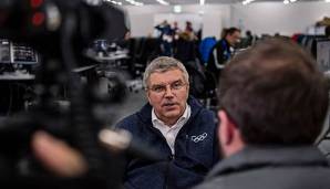 Thomas Bach: "Sport kann keinen Frieden schaffen, aber Brücken bauen."