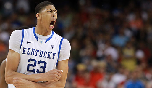 Kentuckys Supertalent Anthony Davis wurde zum Outstanding Player des Final Four gewählt