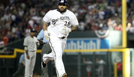 Prince Fielder von den Milwaukee Brewers führte die National-League-Auswahl zum Sieg