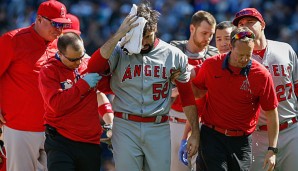 Matt Shoemaker erfuhr im Spiel gegen Seattle eine schlimme Verletzung