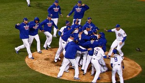 Riesen-Jubel bei den Cubs, die erstmals seit 71 Jahren in die World Series einziehen