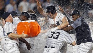 Matt Holliday schlug einen Walk-Off-Homerun im zehnten Inning für die Yankees