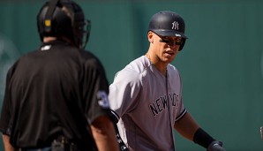 Aaron Judge hat offenbar ein wenig seinen Schwung verloren