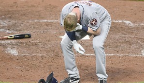 Colin Moran hatte sich einen Foulball ins Gesicht geschlagen