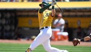 Ryon Healy hat in seiner ersten vollen Saison 25 Homeruns geschlagen