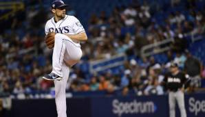 Nathan Eovaldi spielt künftig für die Boston Red Sox.