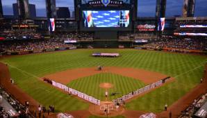 Chase Field in Phoenix/Arizona wäre eine der Spielstätten für den Corona-Notfall-Plan der MLB in Arizona.