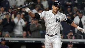 Giancarlo Stanton dürfte hauptsächlich als DH eingesetzt werden bei den Yankees.