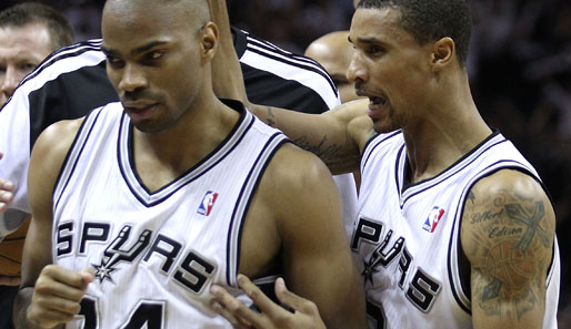 Gary Neal brachte die Spurs mit seinem spektakulären Dreier in die Overtime