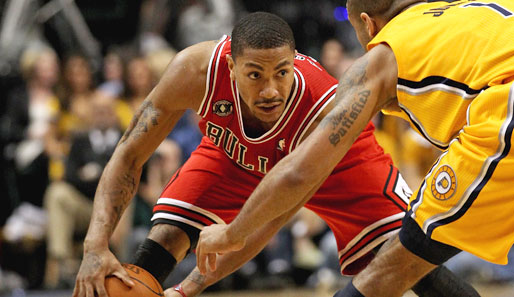 Führte seine Chicago Bulls zu einer 62-20-Bilanz: Point Guard Derrick Rose