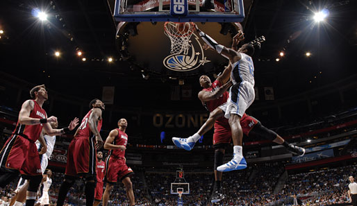 25 Punkte, 24 Rebounds: Dwight Howard machte gegen Miami wieder ein Monster-Spiel