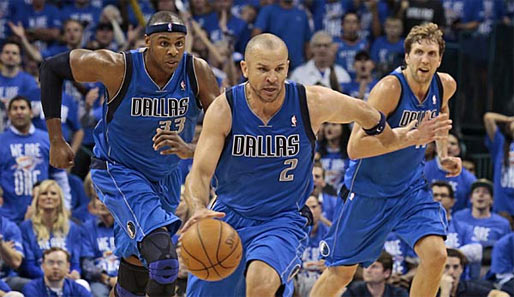 Jason Kidd (M.) steht offenbar kurz vor einem Abschied aus Dallas