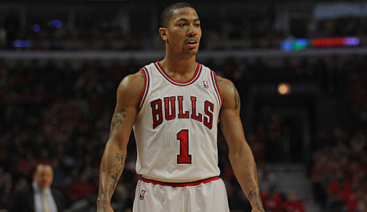 Derrick Rose hatte sich im April 2012 einen Kreuzbandriss im linken Knie zugezogen