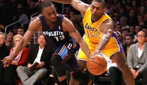 Kemba Walker war Charlottes Topscorer, Metta World Peace Schlüsselspieler der Lakers