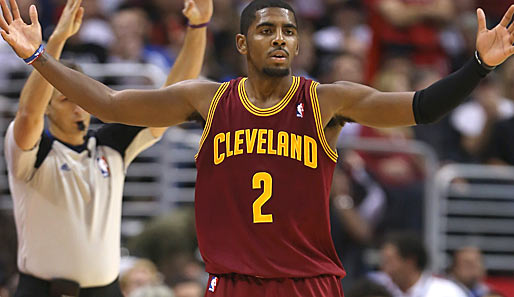 Shooting Star Kyrie Irving kommt bei den Cleveland Cavaliers die Rolle des Messias zu