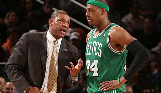 Doc Rivers und Paul Pierce arbeiten seit neun Jahren in Boston zusammen